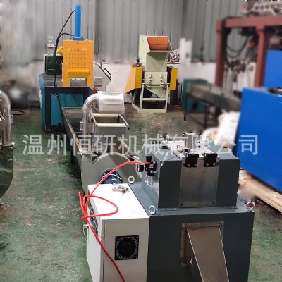 厂家供应HTA-90小型塑料颗粒机 废旧塑料造粒机 PE PP薄膜造粒机图4