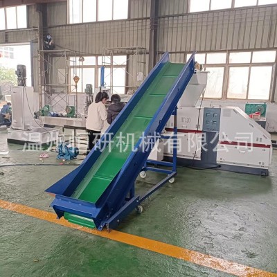 厂家供应HTA-90小型塑料颗粒机 废旧塑料造粒机 PE PP薄膜造粒机图5