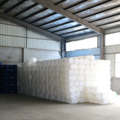 厂家供应方形塑料化工桶方桶带盖包装堆码桶民用白色蓝色食品桶供图4