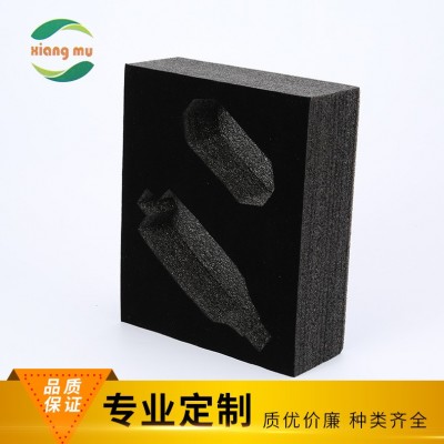 三水工厂黑色植绒epe珍珠棉电器防震垫片 电子产品珍珠棉包装内衬图3