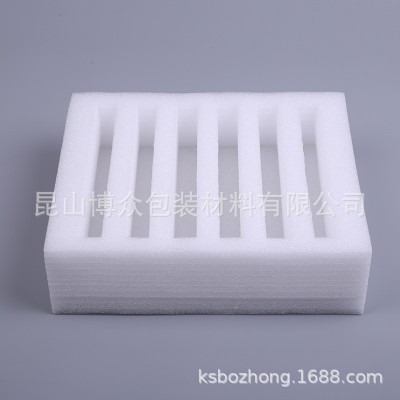 EPE珍珠棉异型材加工珍珠棉护角护边设计泡沫内衬泡沫棉板厂家图2