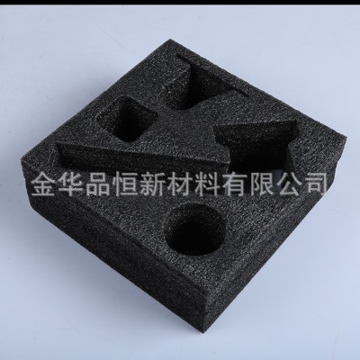 现货批发珍珠棉黑色EPE珍珠棉板材异形物流包装棉珍珠棉 片材制做图1