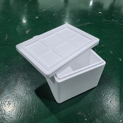 邮政3号泡沫箱标准通用5KG装10斤装荔枝箱保鲜快递专用加厚高密度图3