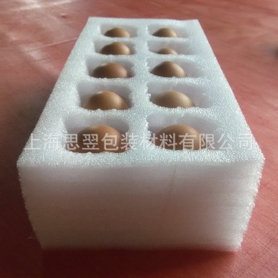 珍珠棉鸡蛋托通用包装 10枚草鸡蛋托快递泡沫防震装蛋包装盒图4