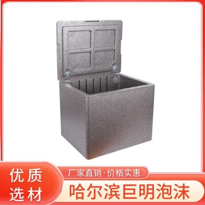 EPP冷链保温箱epp轻盈成型保温材料制作 海鲜运输箱送餐箱子图2