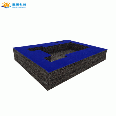 植绒布EVA内托 背绒布EVA内衬定 制包装 EVA背金丝绒布礼品盒子图2