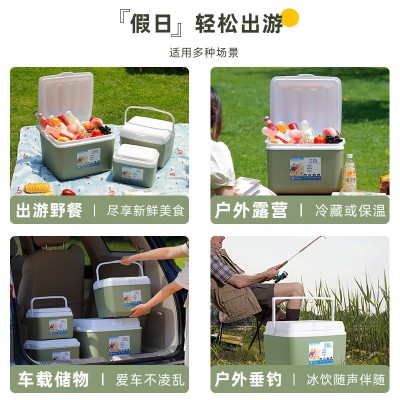 保温箱冷藏箱户外野餐食材保鲜冰块钓鱼便携家用手提商用摆摊冰桶图2
