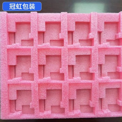 厂家销售epe珍珠棉内衬 异形珍珠棉化妆品易碎品物流减震EPE内托图1