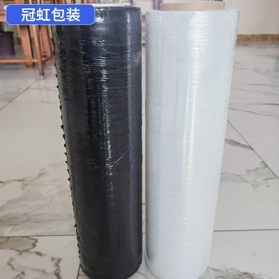 厂家批发工业缠绕膜透明打包膜 pe缠绕膜塑料薄围膜拉伸膜包装膜图4