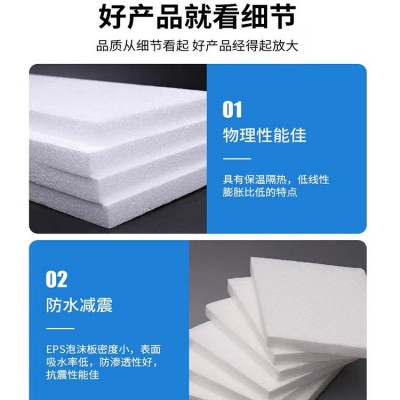 EPS白色泡沫板防护保温泡沫板填充震加厚工地泡沫板防碰撞板材图2