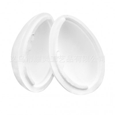 厂家直供 泡沫EPS空心蛋16CM 幼儿园DIY复活节彩蛋装饰道具图4