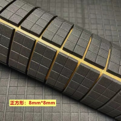 电子辅料模切eva泡棉内衬单面自粘防滑减震脚垫EVA泡棉 双面胶厂家图3
