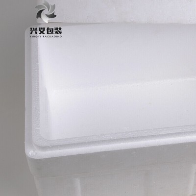 河南泡沫批发30-50斤装泡沫盒水果生鲜泡沫箱泡沫托板大号泡沫箱图5