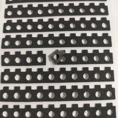 EVA遮光泡棉LED指示灯防漏光黑色海绵垫摄像头挡光遮光高密度泡棉图2