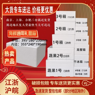 南京泡沫箱一号箱生鲜蔬菜水果转运箱保温箱泡沫盒图3