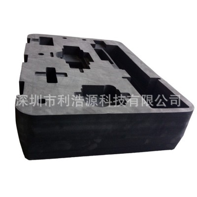 深圳厂家EVA泡棉内衬托泡沫棉海绵雕刻可植绒黑白彩色eva内衬包装图5