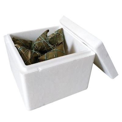 小号加厚冷藏小龙虾正方形泡沫箱快递专用生鲜泡沫盒河南泡沫箱图5