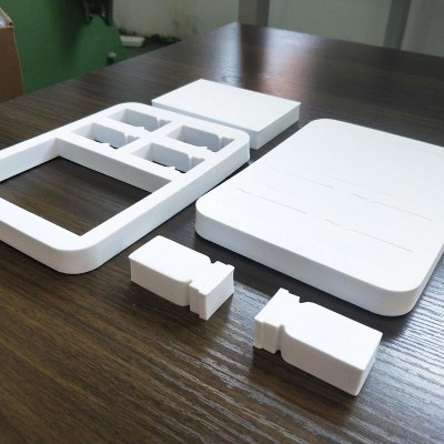 雕刻eva内衬 环保白色内托防震化妆品包装盒内托 eva泡棉内衬厂家图4