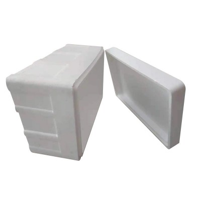 现货邮政1号泡沫箱 运输生鲜水果泡沫箱加厚食品用泡沫箱简约风图4