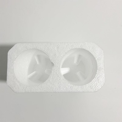 厂家批发四格红酒泡沫箱多规格酒水饮料泡沫托快递打包泡沫包装盒图2