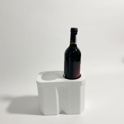 厂家批发四格红酒泡沫箱多规格酒水饮料泡沫托快递打包泡沫包装盒图3