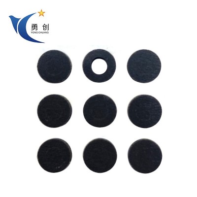 厂家批发EVA脚垫 防震防滑脚垫圆形单面胶 黑色网格EVA胶垫可定制图5