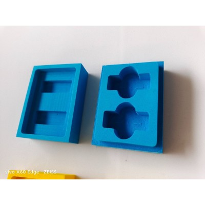 eva内衬海绵杯托高密度防静电异形包装定/做内衬防震泡沫来图来样图4