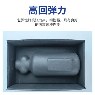 酒盒内托eva泡棉 红酒瓶酒杯精雕内衬 茶叶海绵植绒礼盒 包装内衬图2