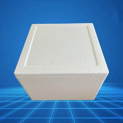 大号方形泡沫箱 40斤50斤水果保鲜方箱 食品级馒头熟食保温箱包邮图3