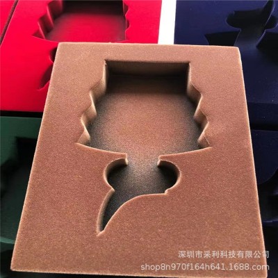 源头厂家EVA内衬 内托 一体成型 雕刻 喷绒图4
