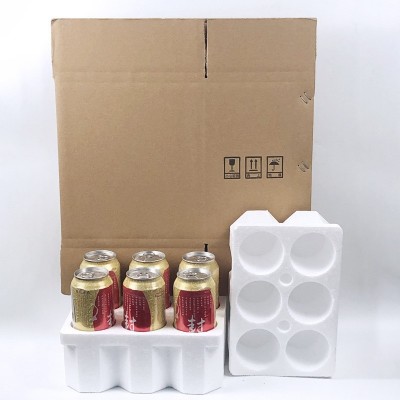 啤酒泡沫70mm 6只装500ml毫升包装盒纸箱可 定做冰酒红啤酒酒类盒图2