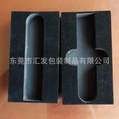 厂家定制 贴绒布EVA内衬 植绒EVA内托 电子包装盒成型内垫防震图3