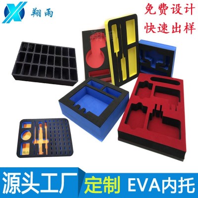 精雕 eva内衬 双色 泡棉内托 EVA雕刻成型 一体成型工具箱内衬图2
