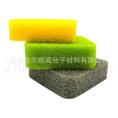 批发彩色聚氨酯PU发泡搓脚石双拼磨脚器去角质脚部去老茧发泡海绵图1