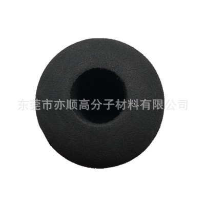 供应筋膜枪头黑色带孔eva球 泡棉泡沫按摩仪球 海绵球图5