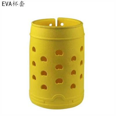 批发儿童卡通杯套EVA环保洞洞杯套防摔可随意水洗儿童保温杯套图4