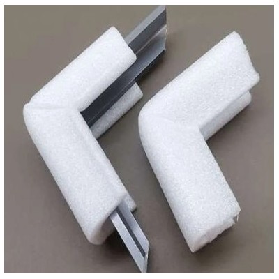 epe珍珠棉护角 u型泡棉打包装缓冲泡沫棉 相框包角图2