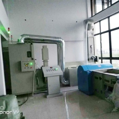 海进机械 珍珠棉机 小型化纤棉成球开松打包自动生产线图4
