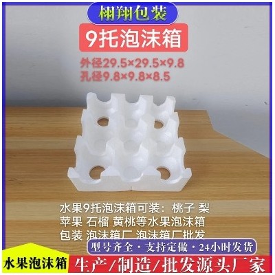 栩翔 泡沫箱 5号外径315*215*215箱 用于桃子储存 抗震性好 耐低温图1