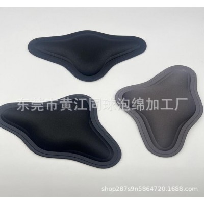 EVA海绵腰垫 高回弹EVA护膝护肘 贴合黑色海绵热压一体成型护具图5