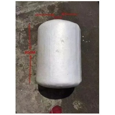 130*150泡沫填充实心聚乙烯塑料浮球 河道划分警戒线图5