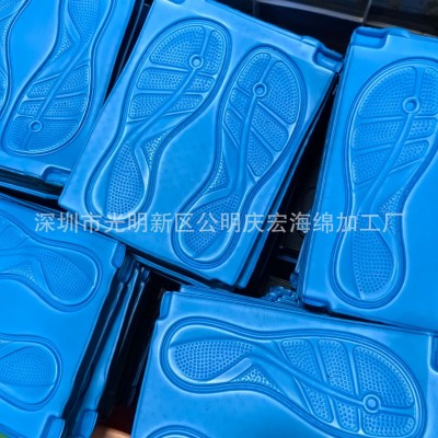 厂家批发eva热压运动鞋垫透气缓冲减震吸汗篮球户外军训冷压鞋垫图2