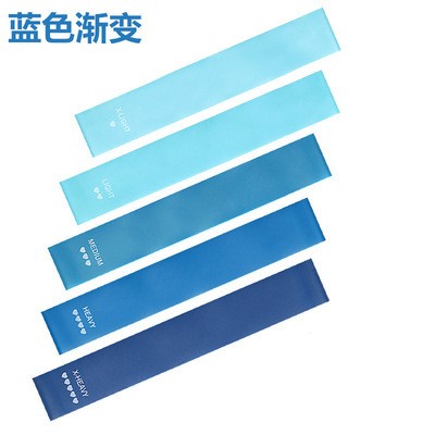 乳胶tpe运动带拉力带 翘臀运动阻力带瑜伽阻力圈 环形健身弹力带图4