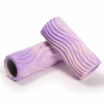 跨境epp迷彩狼牙棒泡沫轴 健身肌肉放松器空心按摩滚轴瑜伽柱图5