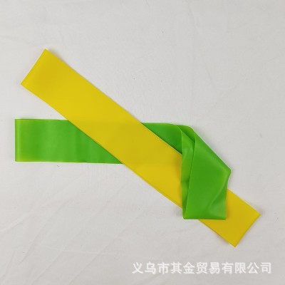 多色tpe瑜伽拉力带 伸展带拉力片 美臀带深蹲瑜伽阻力带深蹲带图4