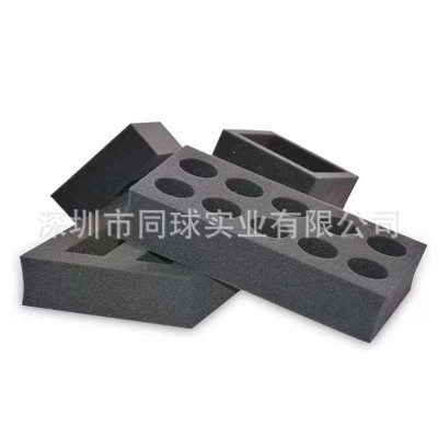 EVA棉贴绒布成型化妆品首饰盒包装内衬 五金工具箱雕刻一体成型托图4