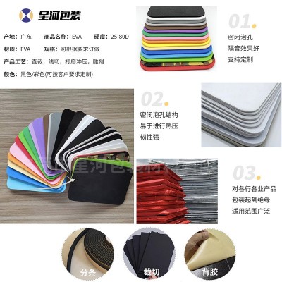 厂家黑色xpe内衬防静电ixpe饰品盒内托防撞泡沫首饰包装盒内衬图3