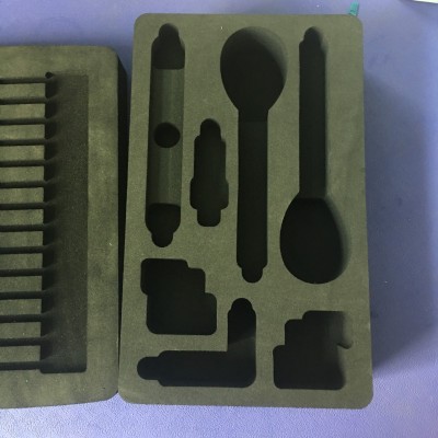 黑色eva泡棉内衬 防潮减震电器包装内托 礼盒泡棉内衬 减震泡棉图2