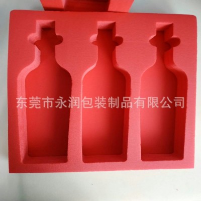 环保PE泡棉 红酒内衬包装泡棉 无味内托泡棉盒子 一体成型内托图4