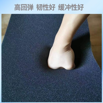 高密度海绵内衬定制珍珠棉EVA泡棉板雕刻可植绒黑白彩色海绵内衬图2